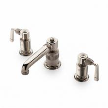 Waterworks 07-51375-94829 - R.W. Atlas Deck Mounted Marquee Lavatory Faucet with Metal Lever Side Mount Handles in