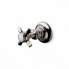 Waterworks 05-12716-09063 - Astoria Volume Control Valve Trim with Metal Hexagonal Cross Handle in Matte