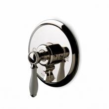 Waterworks 05-77532-34289 - Easton Classic Pressure Balance with Diverter Trim with White Porcelain Lever Handle in Antique