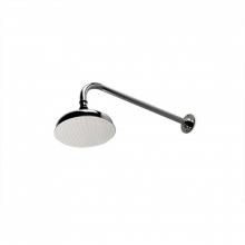 Waterworks 05-77459-56566 - Easton Classic Wall Mounted 8 Shower Rose, Arm and Flange in Matte Nickel, 2.5gpm