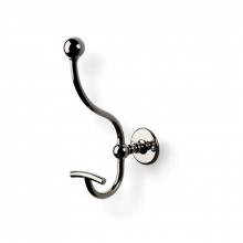 Waterworks 22-65972-41705 - Etoile Double Robe Hook in Matte Nickel