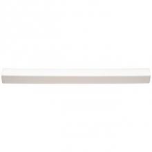 Waterworks 02-79514-25167 - Cottage Westminster Liner 1/2'' x 6'' in Dover White Glossy Solid