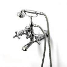Waterworks 09-60023-58100 - Roadster Exposed Wall Mounted Tub Filler With Handshower in