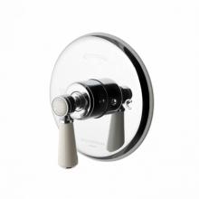 Waterworks 05-28660-16774 - Highgate Pressure Balance Control Valve Trim with White Porcelain Lever Handle in