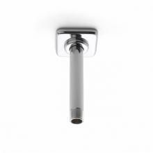 Waterworks 05-89296-01851 - Ludlow 6'' Ceiling Mounted Shower Arm and Flange in Unlacquered