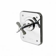 Waterworks 05-35927-79460 - Ludlow Thermostatic Control Valve Trim with Metal Cross Handle in