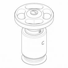 Waterworks 40-72200-42496 - Service Parts Metal Wheel Handle with Cold Indice in