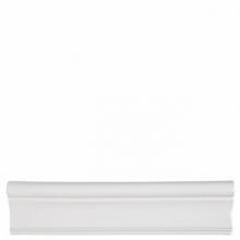 Waterworks 02-44177-31899 - Cottage Wainscot Rail 3'' x 12'' in Dover White Glossy Solid