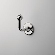 Waterworks 22-07849-16483 - Crystal Single Robe Hook in Chrome