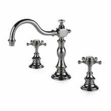 Waterworks 07-24489-88397 - Julia Deck Mounted Marquee Lavatory Faucet with Metal Cross Handles in Nickel, 1.2gpm (4.5L/min)