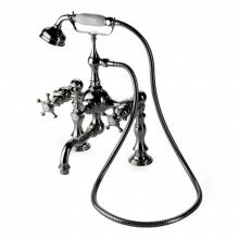 Waterworks 26-51866-17129 - Amelie Pair of 2 3/4'' x 2 3/4'' x 7 3/4'' Deck Unions in