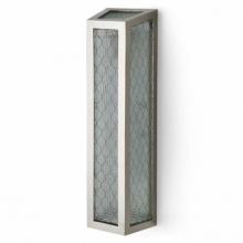 Waterworks 18-21925-92451 - Brasserie Wall Mounted Single Arm Sconce with Chicken Wire Glass in