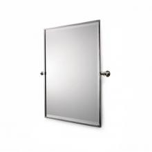 Waterworks 21-08738-88205 - Crystal Metal Rectangular Wall Mounted Tilting Mirror 25 7/16 x 29 15/16 x 2 3/4 in Chrome