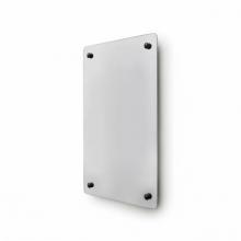 Waterworks 21-90272-71987 - Montgomery Metal Rectangular Wall Mounted Stationary Mirror 24'' x 38 3/4'' x