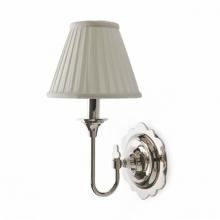 Waterworks 18-47563-71872 - Marley Wall Mounted Single Arm Sconce with Fabric Shade in