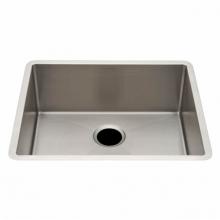 Waterworks 11-22702-27734 - Kerr 23 1/4 x 19 3/4 x 9 Stainless Steel Kitchen Sink with Rear Drain