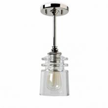 Waterworks 18-27288-18900 - Watt II Ceiling Mounted Pendant with Glass Shade in