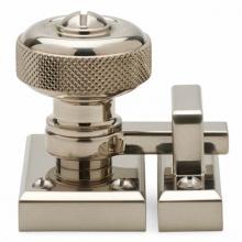 Waterworks 22-52691-33955 - R.W. Atlas 2'' Latch with 1 1/4'' Knob in Burnished