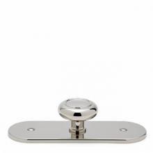 Waterworks 22-48614-14522 - Steward 1 3/4'' Knob with Backplate in Unlacquered
