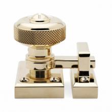 Waterworks 22-24415-56978 - R.W. Atlas 2'' Latch with 1 1/4'' Knob in Unlacquered
