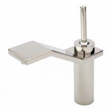 Waterworks 07-50197-82296 - Formwork One Hole High Profile Bar Faucet, Metal Joystick Handle in Gold,