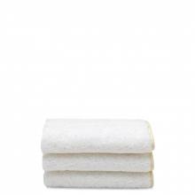 Waterworks 33-48389-39145 - Gotham Cotton Wash Towel in White/Cream