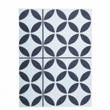 Waterworks 04-08757-07573 - Promenade Decorative Field Tile Bobbin 8'' x 8'' Matte