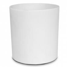 Waterworks 22-11612-92775 - Resin Small Round Waste Can in White