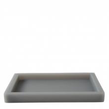 Waterworks 22-09466-55390 - Resin Medium Rectangular Tray in Soft Gray