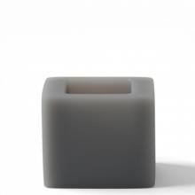 Waterworks 22-78631-36746 - Resin Toothbrush Holder in Soft Gray
