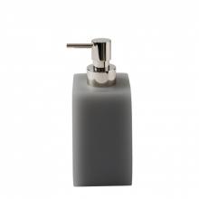 Waterworks 22-84825-11972 - Resin Soap Dispenser in Soft Gray