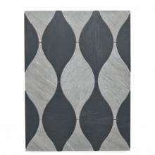 Waterworks 03-23502-19118 - Aqualinea Hourglass Mosaic in Stone Group