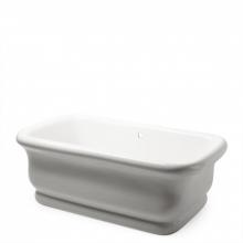 Waterworks 13-22861-38472 - Empire 71 x 34 1/2 x 24 Freestanding Rectangular Bathtub in White