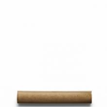 Waterworks 02-85439-30553 - District Tile Quarter Round 1'' x 6'' in Sparrow Glossy