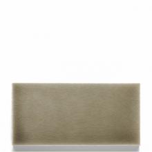 Waterworks 02-62326-28494 - District Tile Bullnose Single Short 3'' x 6'' in Sparrow Glossy