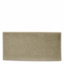 Waterworks 02-70664-66643 - District Tile Bullnose Single Short 4'' x 8'' in Sparrow Glossy