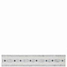 Waterworks 03-17895-99799 - Signet Popit Border 2 3/8'' x 12 7/8'' in Stone Group 1, 2, 3, and