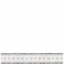 Waterworks 03-92035-68133 - Signet Dentil Border 4 5/8'' x 13 1/4'' in Stone Group