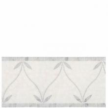 Waterworks 03-69055-15716 - Signet Olivia Grande Border 7 1/2'' x 12'' in Stone Group 1, 2, 3, and