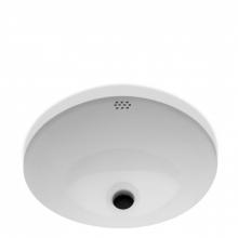 Waterworks 11-24838-54121 - Manchester Undermount Oval Vitreous China Lavatory Sink Double Glazed 19 1/4 x 15 1/2 x 8 in Cool