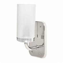 Waterworks 18-07694-71524 - Ludlow Wall Mounted Single Arm Sconce with Glass Shade in