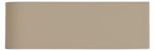 Waterworks 02-52072-95913 - Architectonics Dust-Pressed Field Tile 2 x 6 Bullnose Single Long