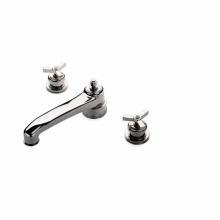 Waterworks 09-24117-09251 - Aero Low Profile Concealed Tub Filler with Metal Cross Handles in