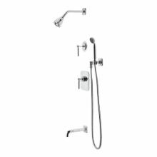 Waterworks 05-94083-85959 - Ludlow Pressure Balance Shower Package with 2 3/4'' Shower Head, Handshower, Tub Spout