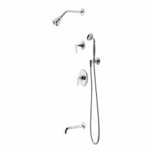 Waterworks 05-96699-59120 - Roadster Pressure Balance Shower Package with 2 3/4'' Head, Handshower, Tub Spout and