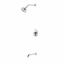 Waterworks 05-63213-04921 - Roadster Pressure Balance Shower Package with 5'' Shower Rose and Tub Spout in
