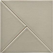 Waterworks 02-07100-77442 - Architectonics Handmade Odyssey Decorative Field Tile Logic Embossed 6'' x