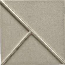Waterworks 02-94771-07153 - Architectonics Handmade Odyssey Decorative Field Tile Logic Relief 6'' x 6''