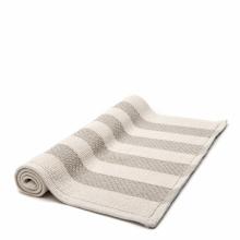 Waterworks 33-55064-47858 - Aquidneck Striped Cotton Bath Rug 21 x 39 in Cream / Natural