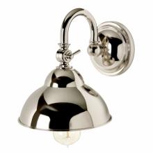 Waterworks 18-39103-58757 - Derby Wall Mounted Single Arm Small Sconce with Metal Shade in